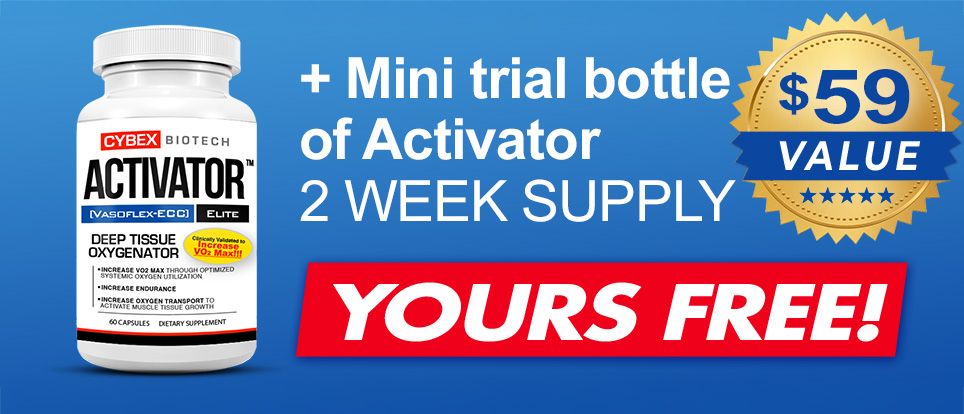 get your extra mini trial bottle of Activator - 2 week supply