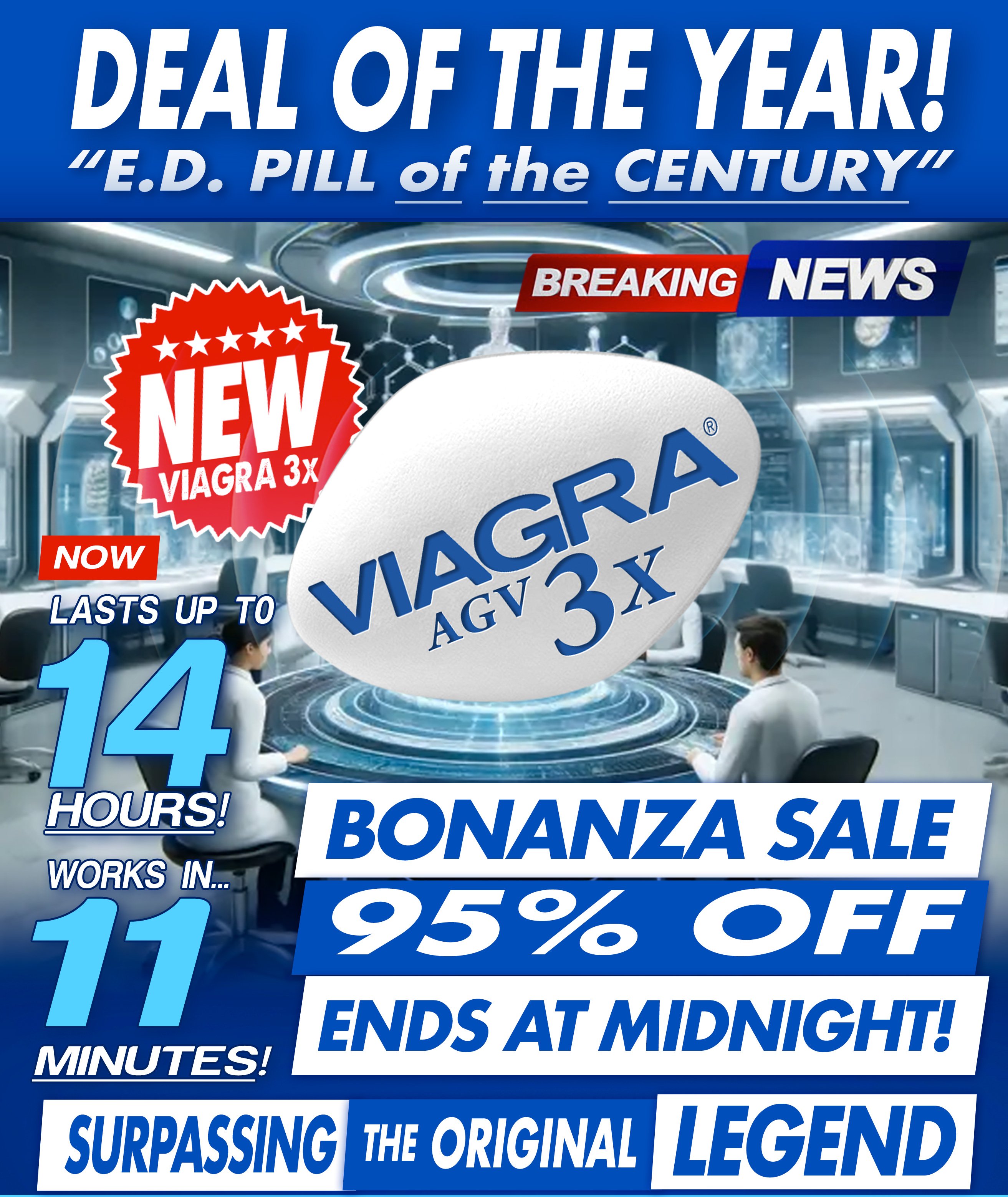 deal of the year, 95% off, bonanza sale