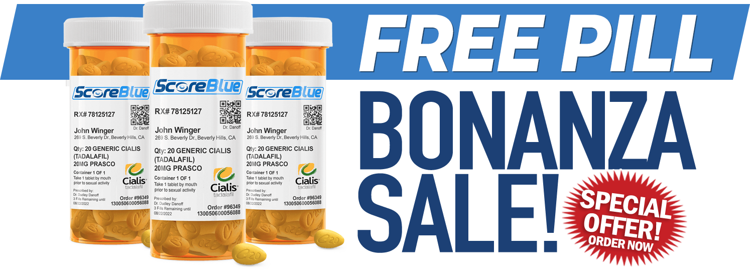 Free Pill Bonanza Sale banner