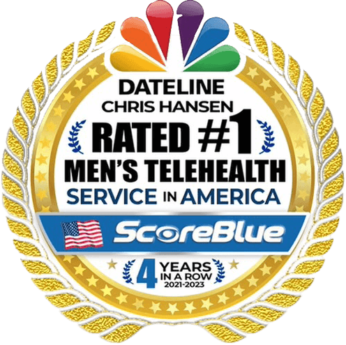 ScoreBlue - NBC Dateline's Chris Hansen rated #1 men's telehealth service in America