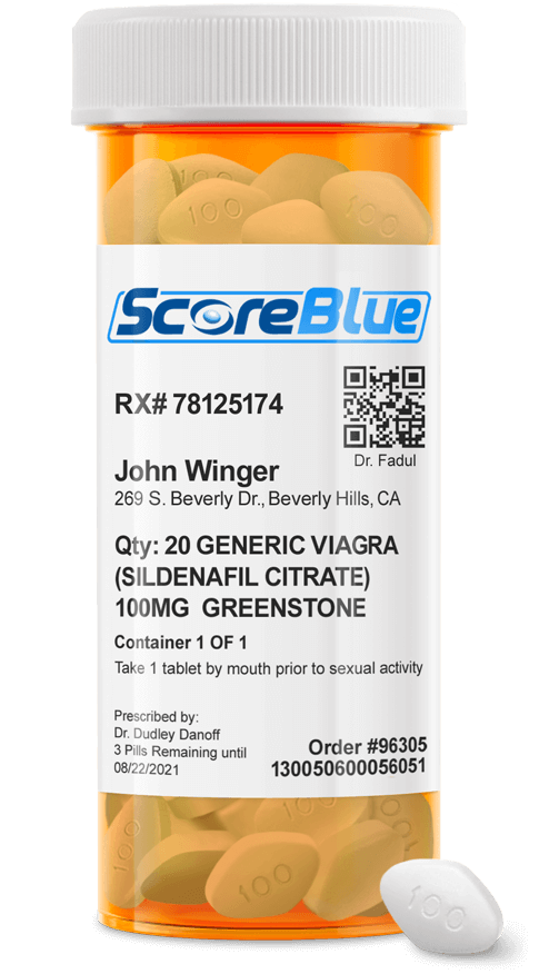 ScoreBlue - Generic Viagra