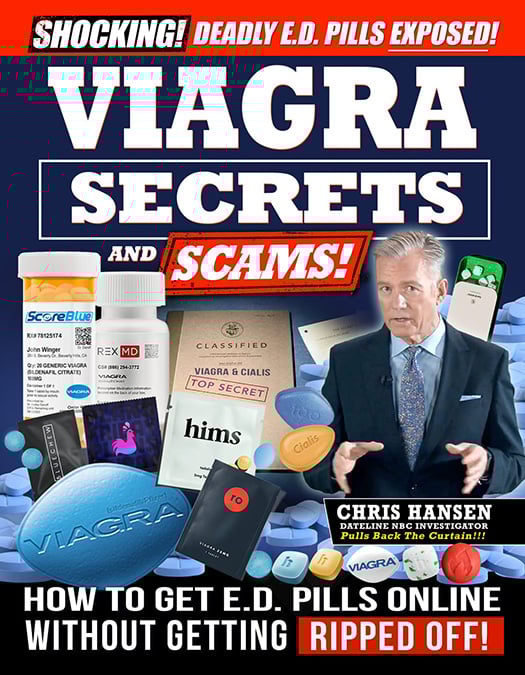 magazine cover - Viagra Secrets and Scam